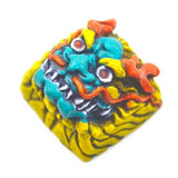Artisan Keycaps Yellow Asian Dragon
