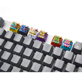 Artisan Keycaps Asian Dragon on a mechanical keyboard