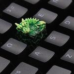Artisan Keycaps Skeleton Dragon - Green - Keycaps Industries