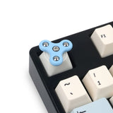 Artisan Keycaps Hand Spinner blue white