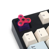 Artisan Keycaps Hand Spinner purple pink