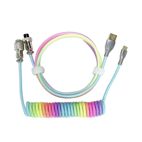 Custom keyboard cable multicolor