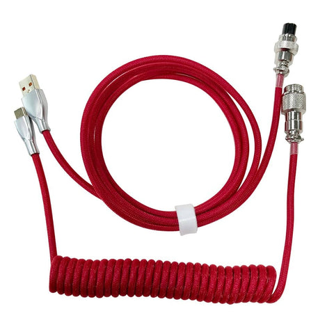 Custom keyboard cable Red