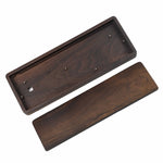 Walnut wood keyboard case 60% custom size