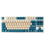 Keycaps Earth on a mechanical keyboard