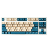 Keycaps Earth on a mechanical keyboard