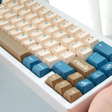 keycaps earth brown touch input