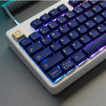 stargaze blue backlit keycaps kit